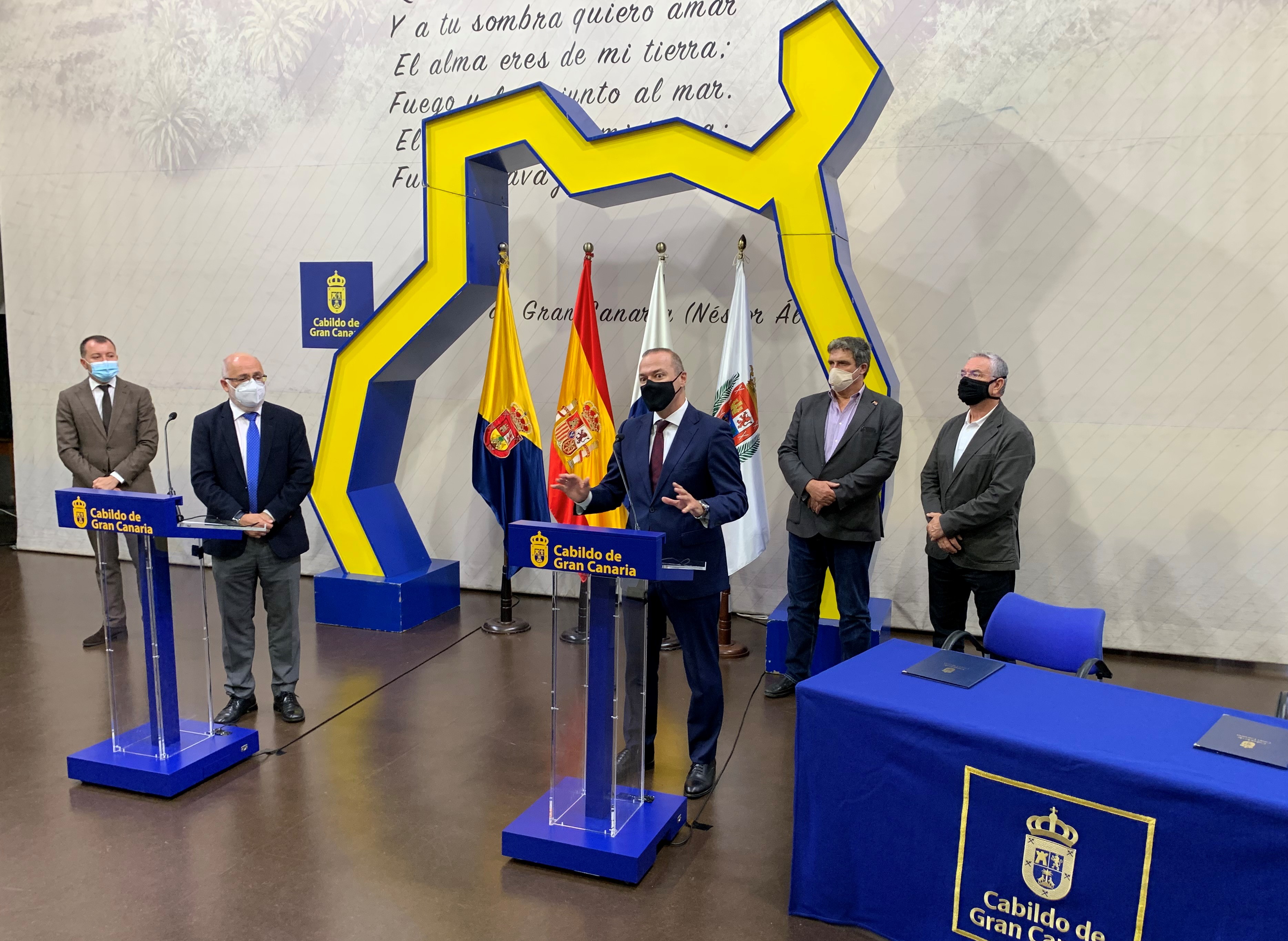 El Cabildo de Gran Canaria y el Ayuntamiento de Las Palmas de Gran Canaria suman fuerzas para agilizar la contratación pública