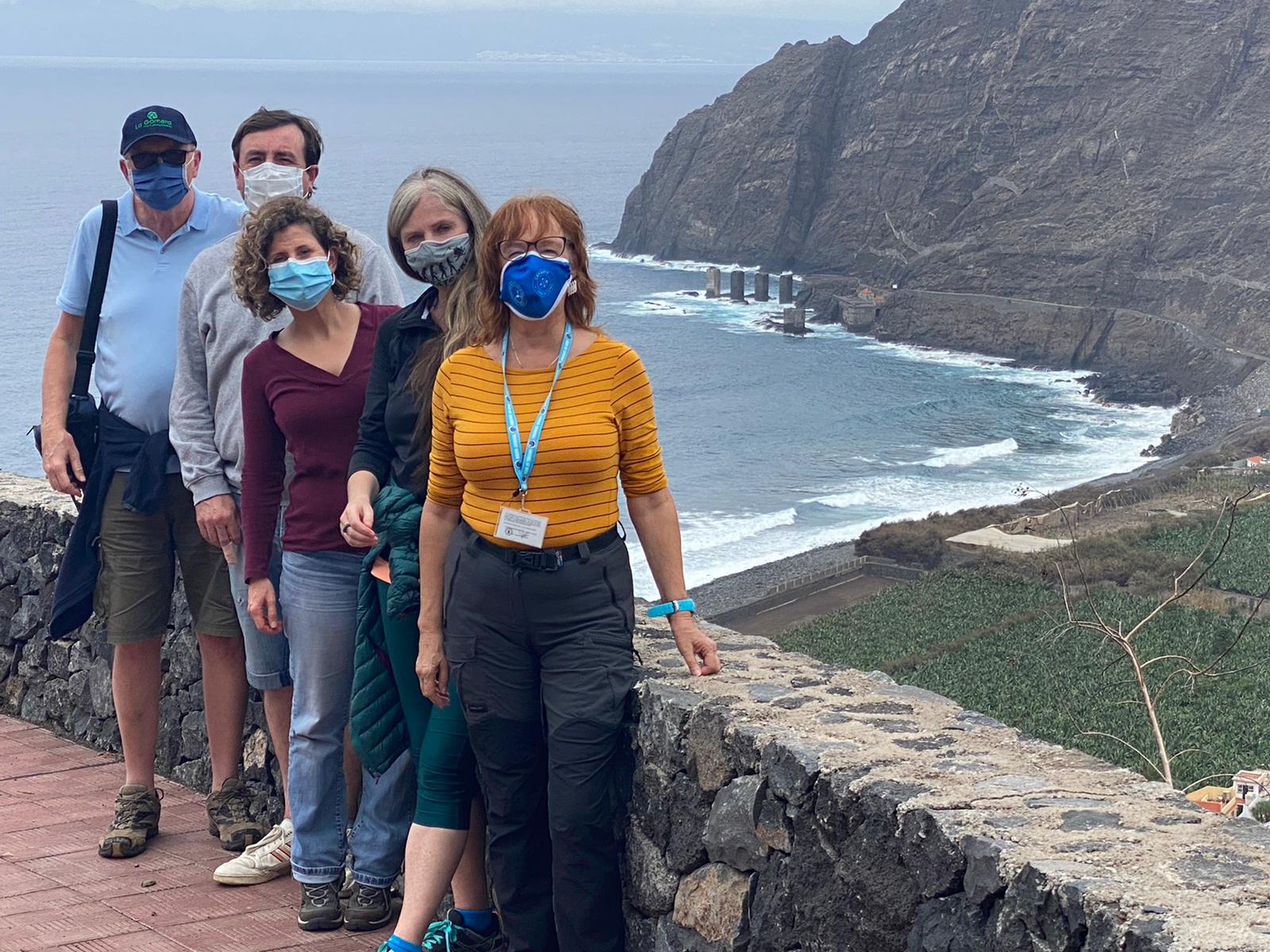 Visita de periodistas especializados a La Gomera Visita de periodistas especializados a La Gomera