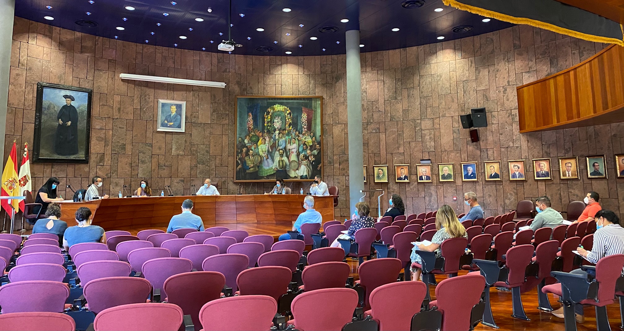 Pleno del Cabildo de La Gomera