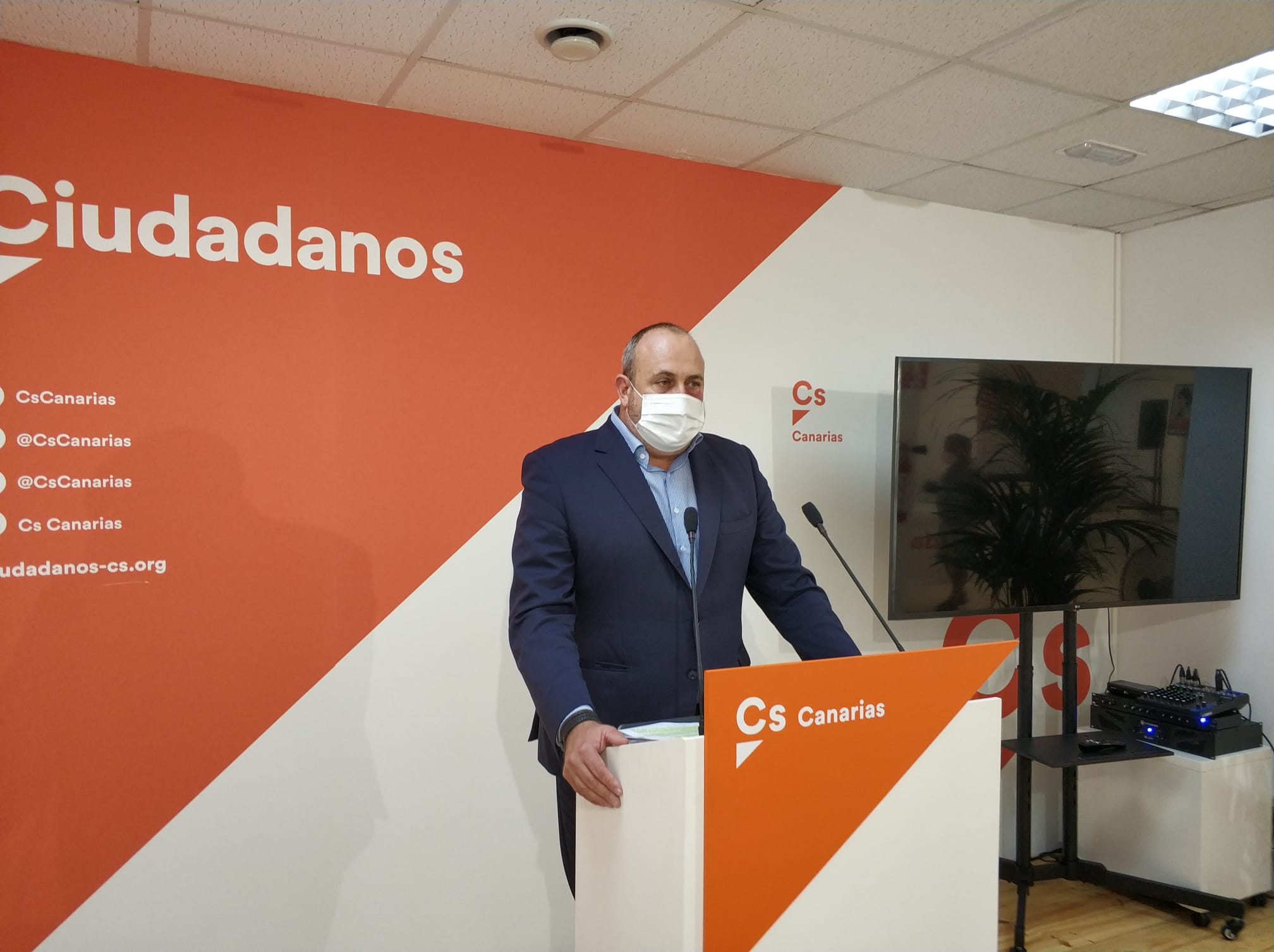 Enrique Arriaga, coordinador autonómico de Ciudadanos / CanariasNoticias.es Enrique Arriaga, coordinador autonómico de Ciudadanos / CanariasNoticias.es