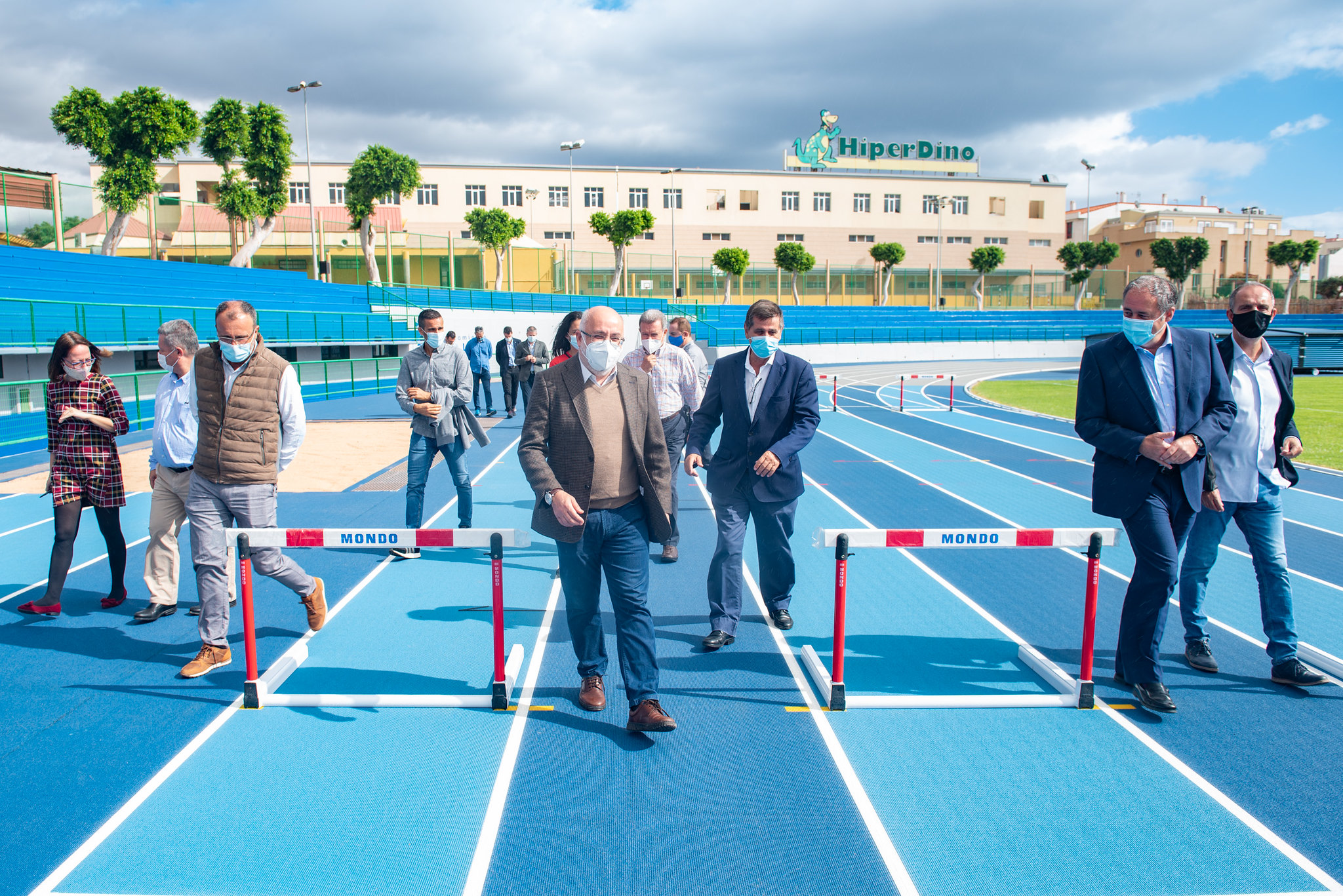 Reapertura del Estadio de Atletismo de Vecindario, Santa Lucía. Gran Canaria
