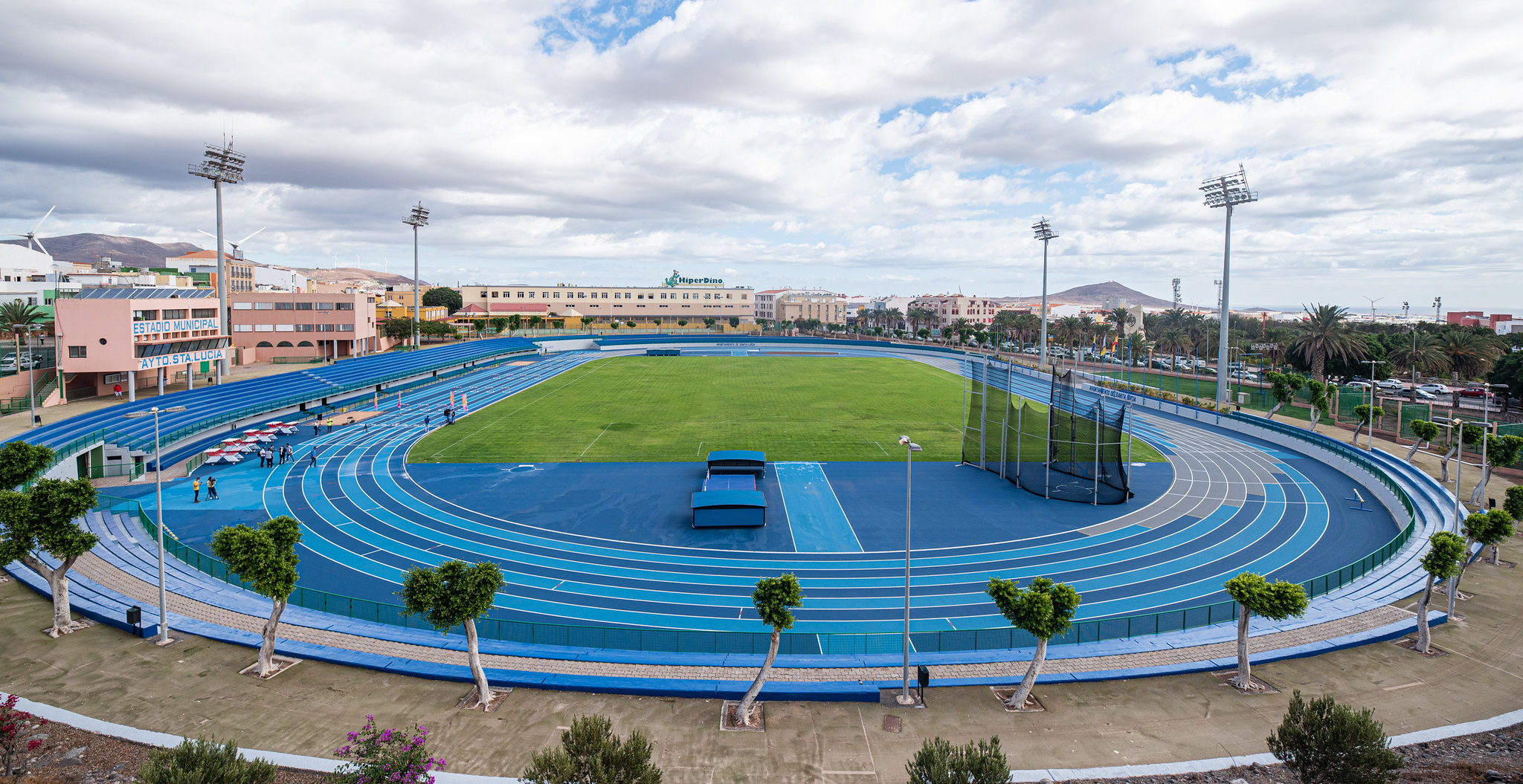 Reapertura del Estadio de Atletismo de Vecindario, Santa Lucía. Gran Canaria