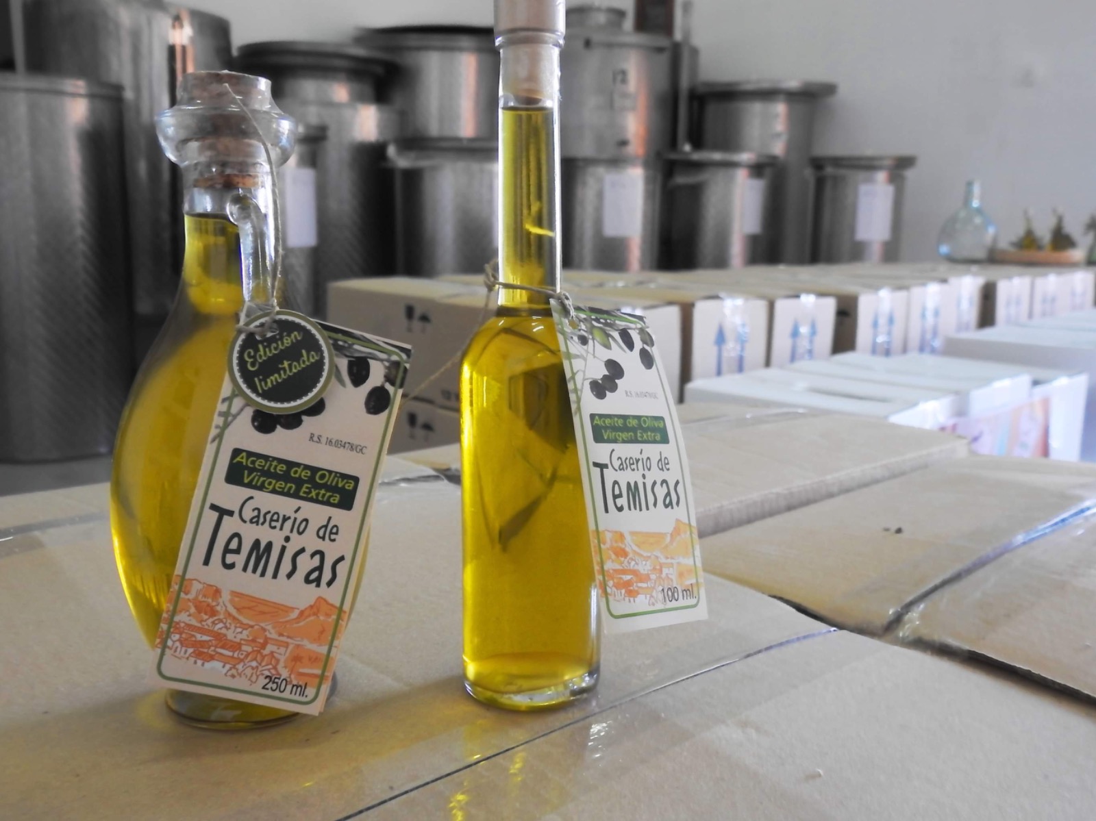 Aceite de oliva virgen extra Caserío de Temisas / CanariasNoticias.es