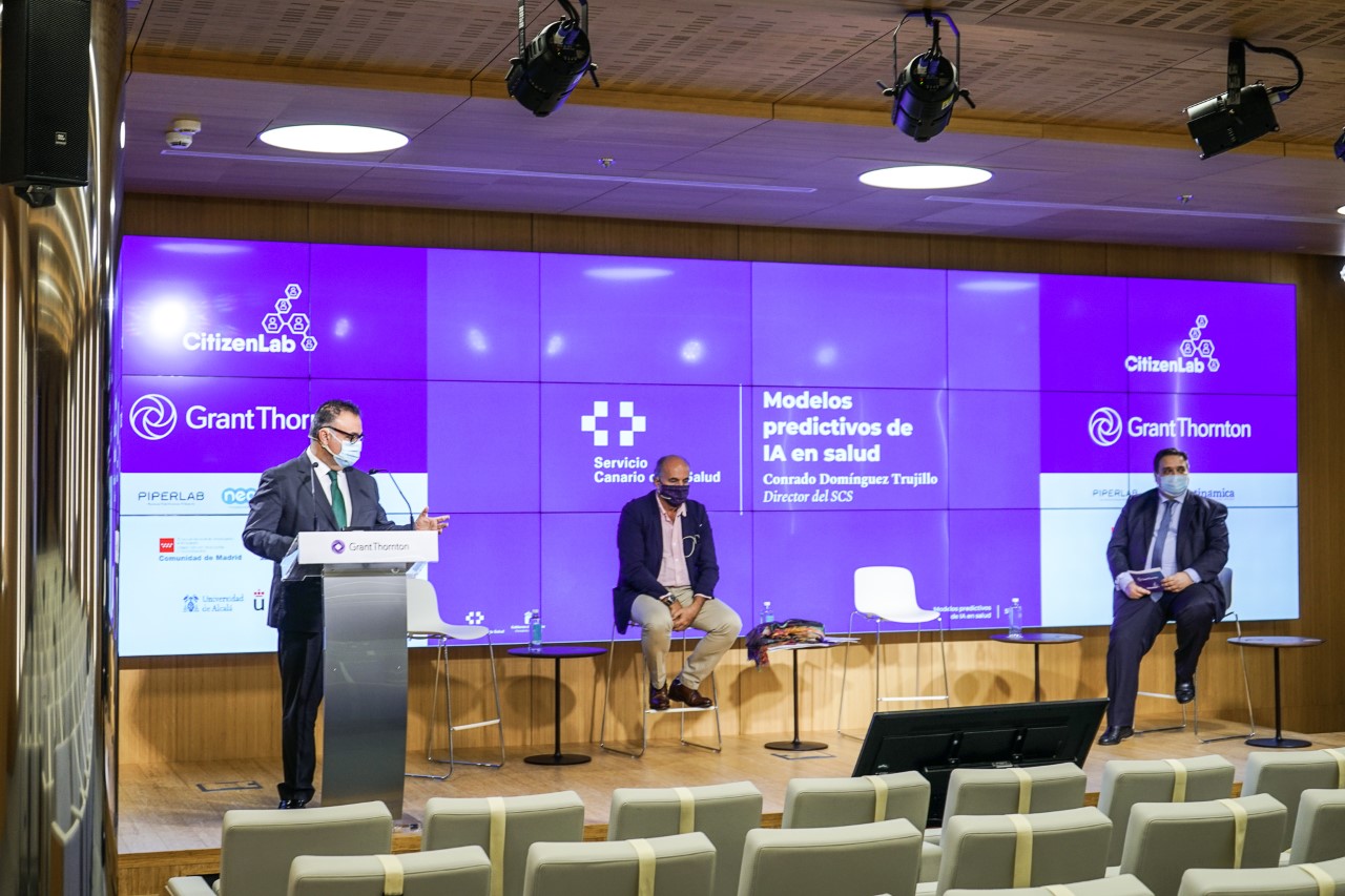 Conrado Domínguez presenta en Madrid los proyectos de Inteligencia Artificial/CanariasNoticias.es