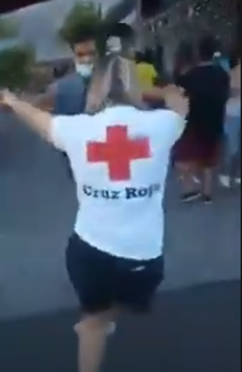 La Cruz Roja de fiesta con los inmigrantes/ CanariasNoticias.es