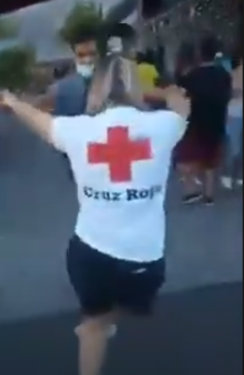 La Cruz Roja de fiesta con los inmigrantes/ CanariasNoticias.es La Cruz Roja de fiesta con los inmigrantes/ CanariasNoticias.es