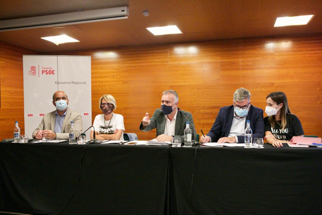 Ejecutiva extraordinaria del PSOE en Canarias
