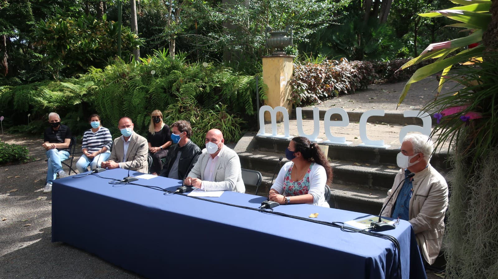 Presentación del Festival Mueca de Puerto de la Cruz. Tenerife