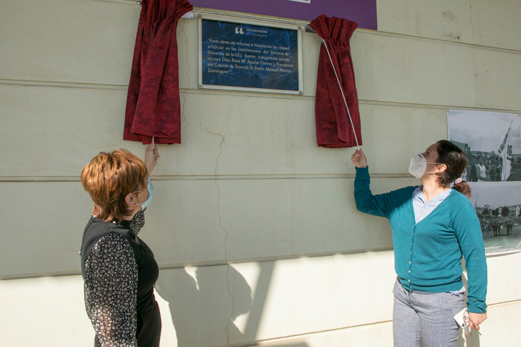 Inaugurado el césped artificial del campo deportivo de la ULL