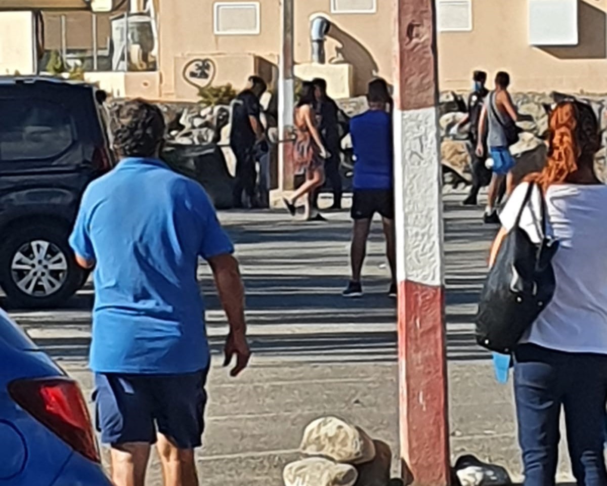 La Policía Nacional detiene a los inmigrantes fugados del muelle de Arguineguín en Mogán