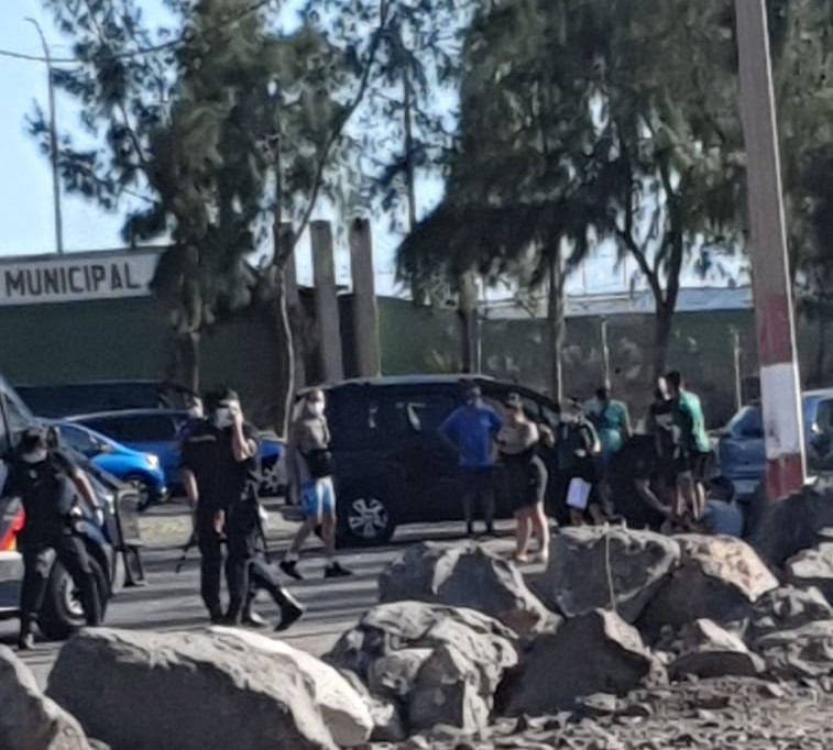 La Policía Nacional detiene a los inmigrantes fugados del muelle de Arguineguín en Mogán