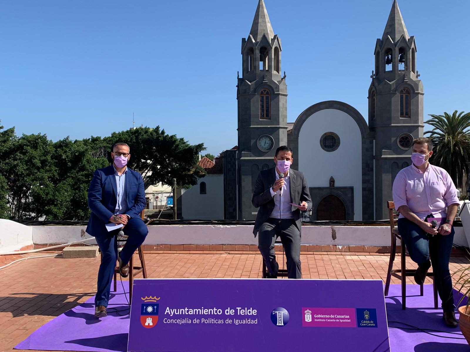 Telde presenta su campaña para conmemorar el Día Internacional de la Eliminación de la Violencia contra la Mujer / CanariasNoticias.es