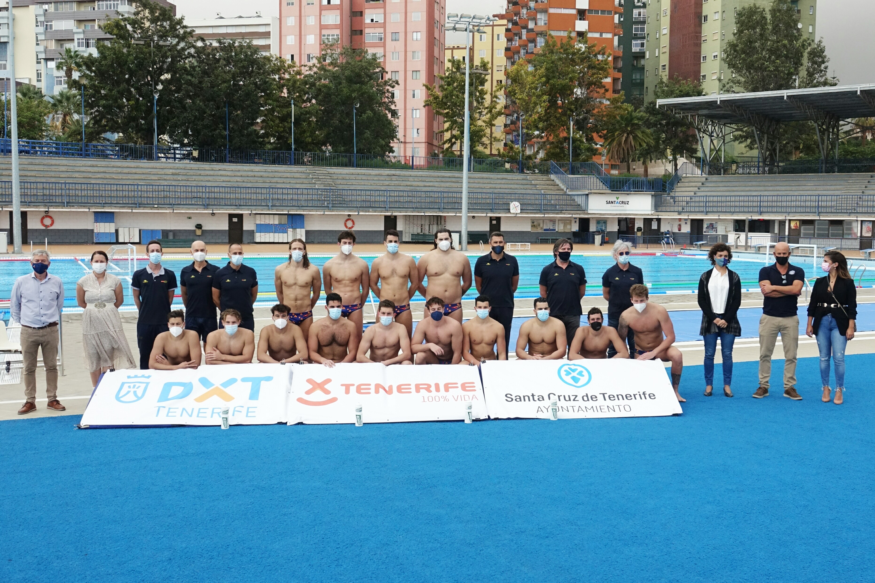 Selección española de waterpolo en Santa Cruz de Tenerife / CanariasNoticias.es