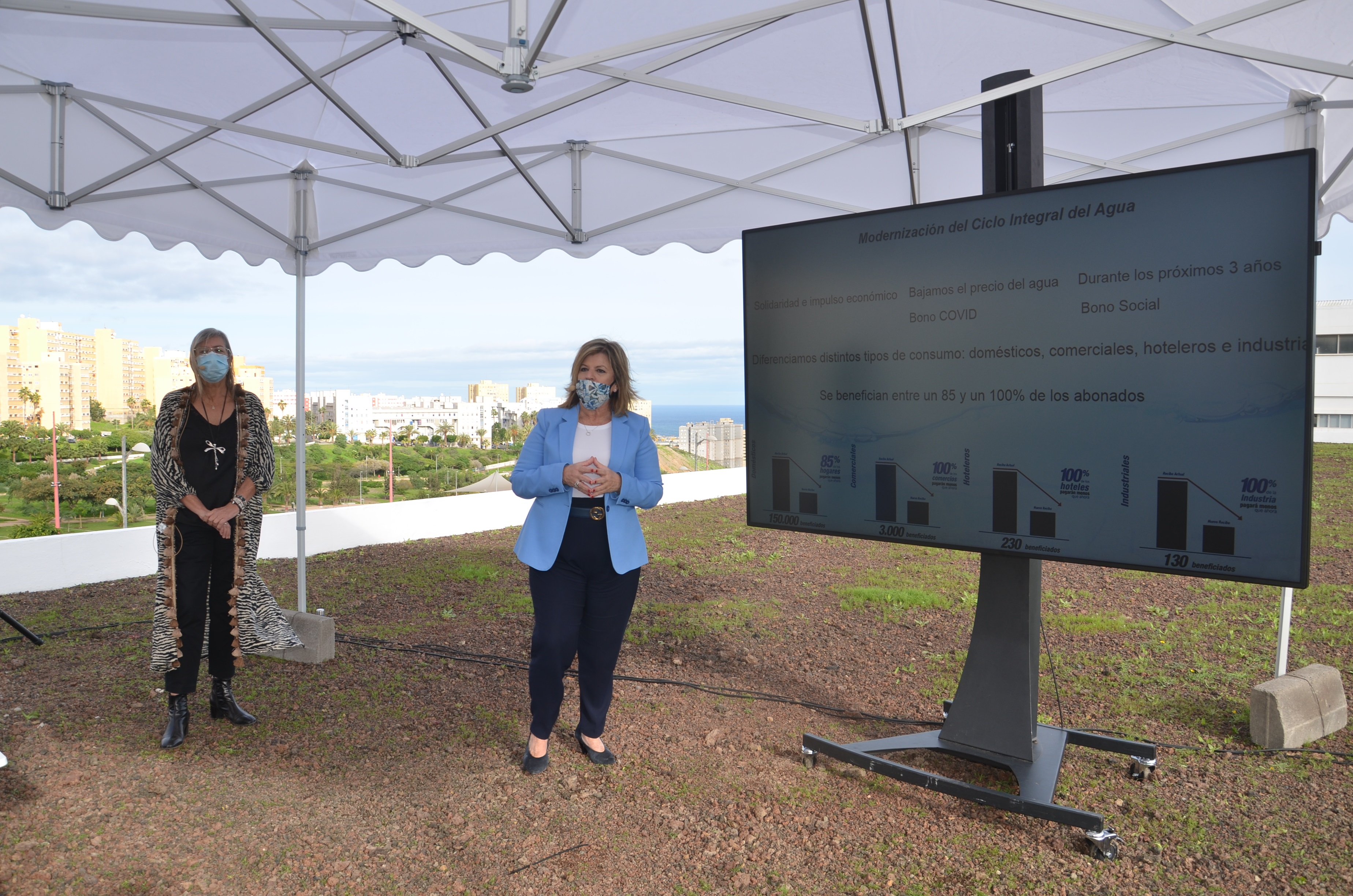 Presentación del Plan de Modernización del Ciclo Integral del Agua Las Palmas de Gran Canaria / CanariasNoticias.es 