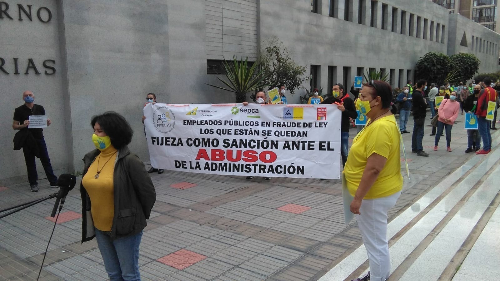 Empleados públicos de Canarias. Protestas/ canariasnoticias.es Empleados públicos de Canarias. Protestas/ canariasnoticias.es