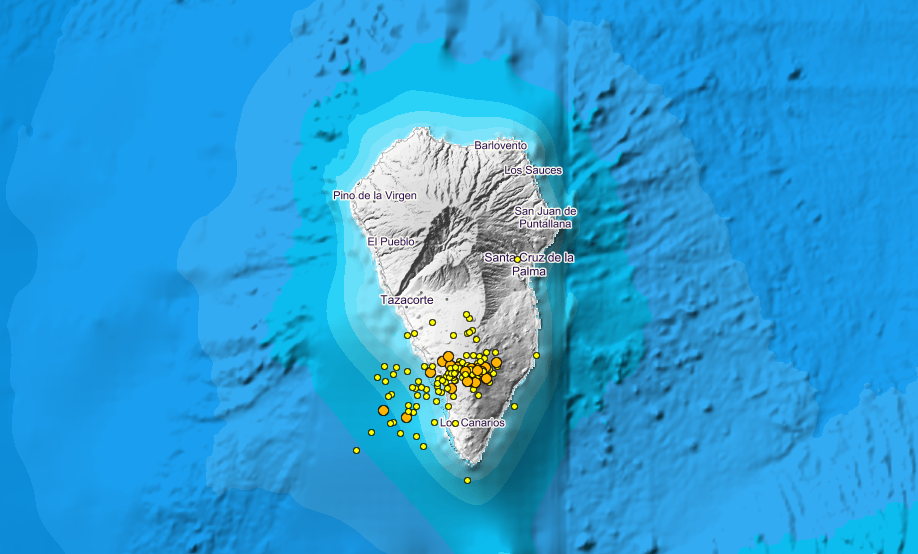 Enjambre sísmico de La Palma / CanariasNoticias.es