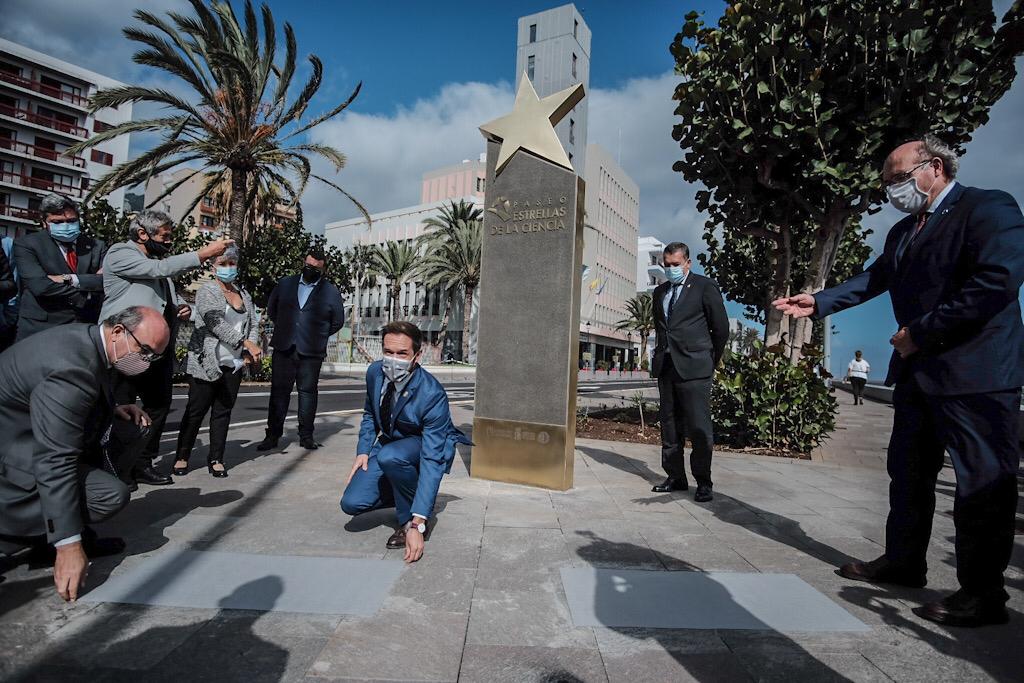 La Palma inaugura su Paseo de Estrellas dedicado a célebres científicos / CanariasNoticias.es