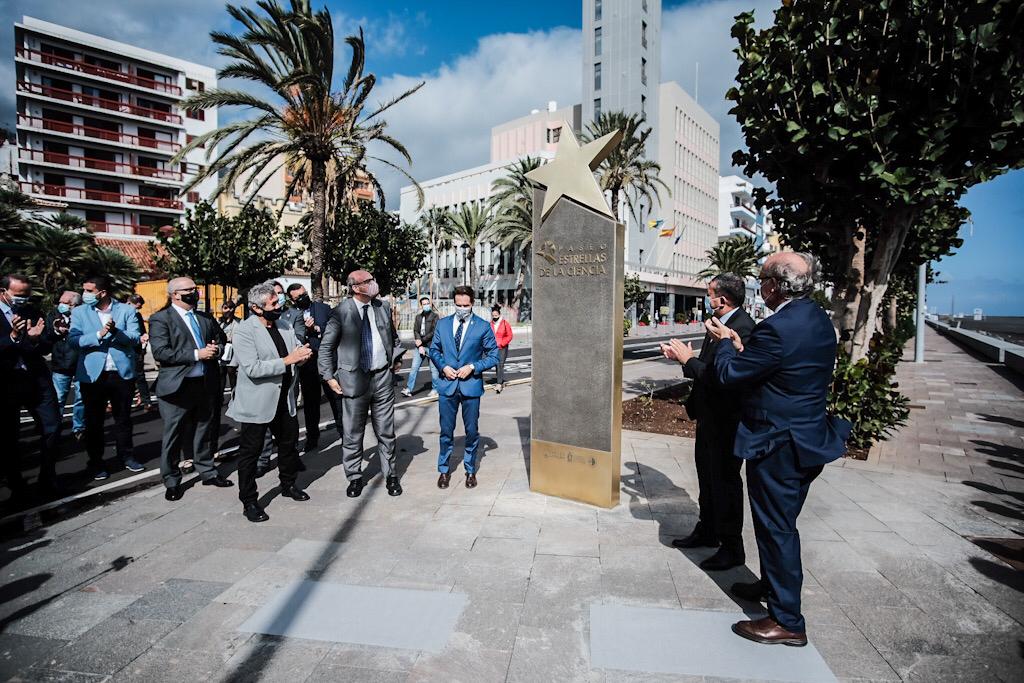 La Palma inaugura su Paseo de Estrellas dedicado a célebres científicos / CanariasNoticias.es