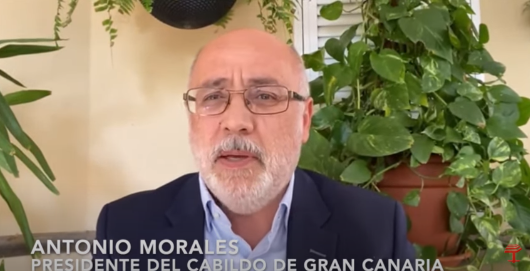 Antonio Morales. Presidente del Cabildo de Gran Canaria/ canariasnoticias