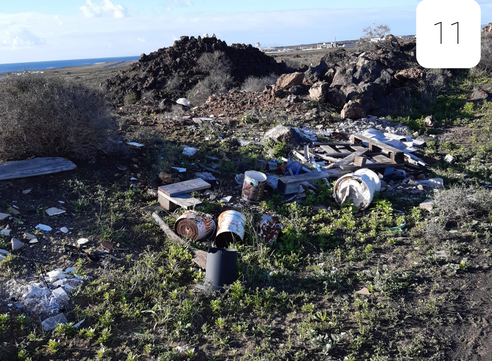 Vertidos incontrolados. San Bartolomé. Lanzarote/ canariasnoticias.es