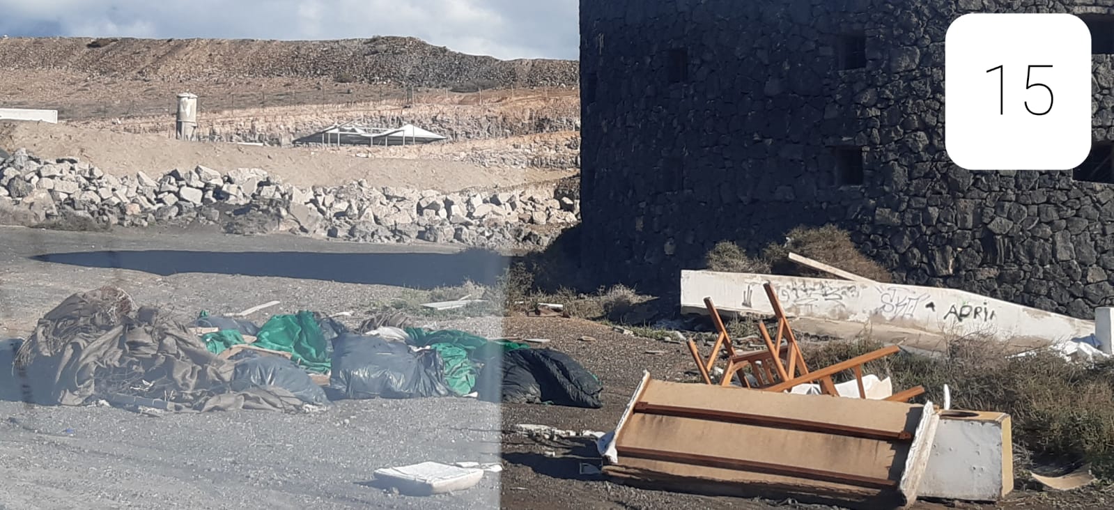 Vertidos incontrolados. San Bartolomé. Lanzarote/ canariasnoticias.es