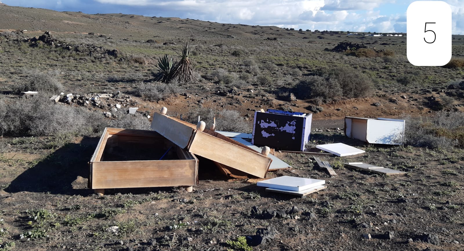 Vertidos incontrolados. San Bartolomé. Lanzarote/ canariasnoticias.es