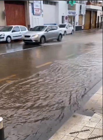 Aguas pluviales. Puldón Natero. Los Ralejos/ canariasnoticias.es