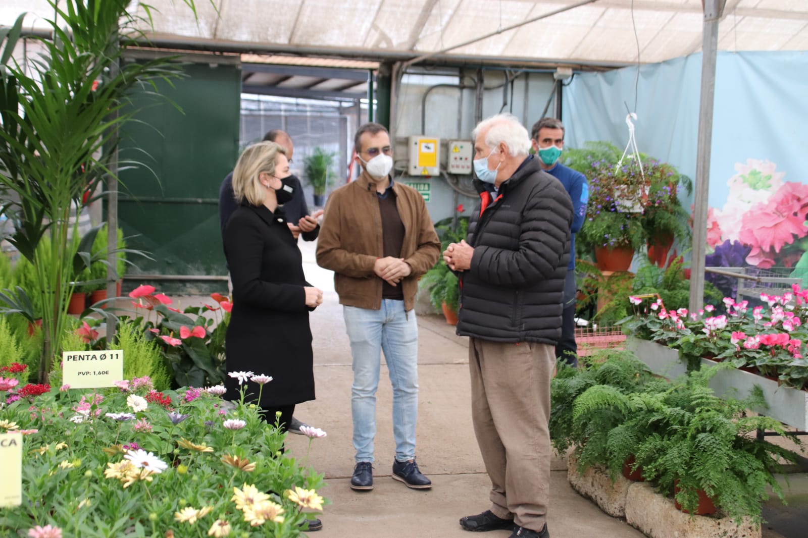 Alicia Vanoostende visita empresas de flor cortada de Tenerife / CanariasNoticias.es
