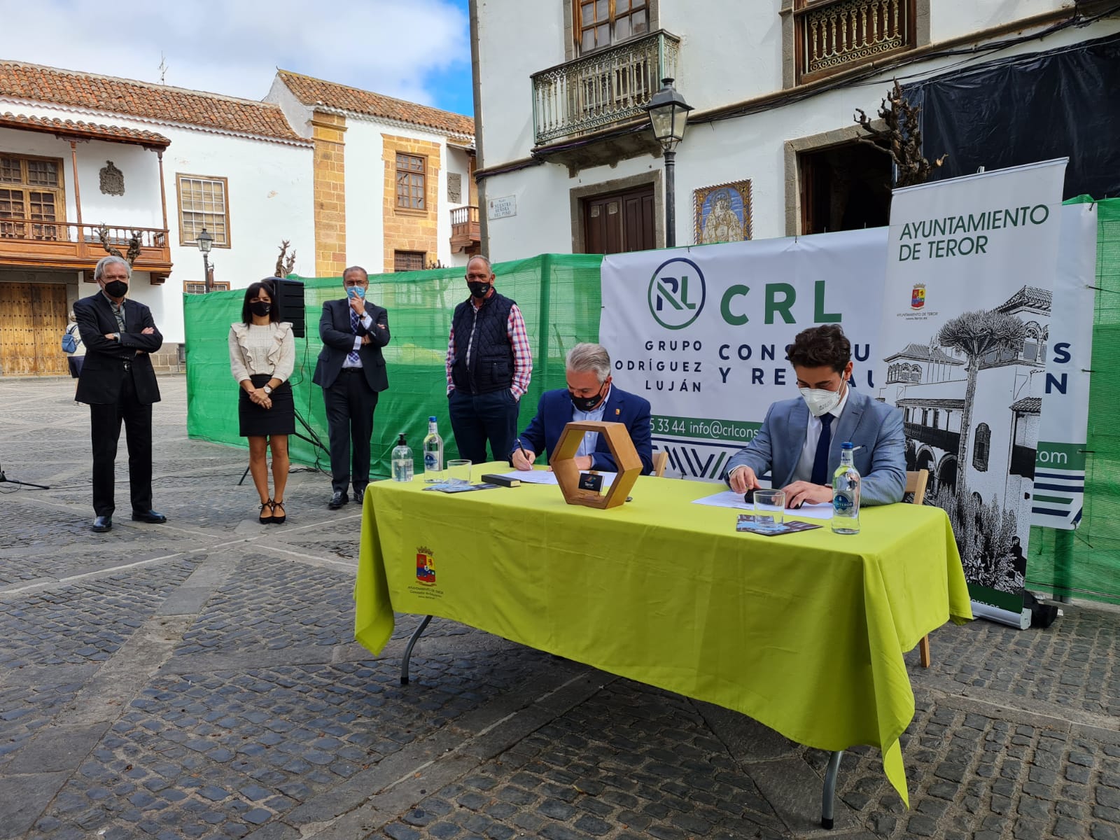 Inicio de la obra de la Casa de los Alvarado en Centro de Interpretación y Turismo de Teror / CanariasNoticias.es
