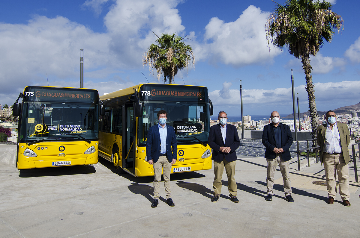 Guaguas Municipales incorpora 8 vehículos de 10 metros / CanariasNoticias.es