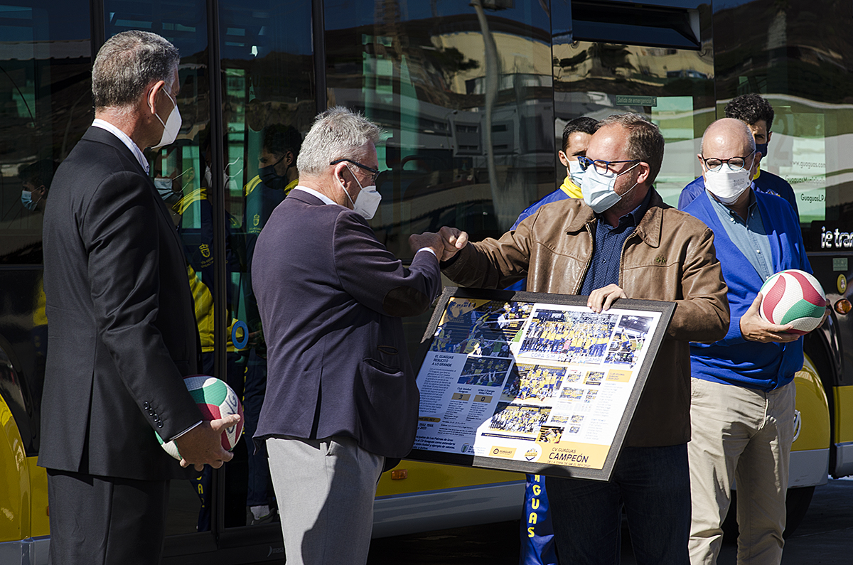 El Club Voleibol Guaguas visita Guaguas Municipales / CanariasNoticias.es