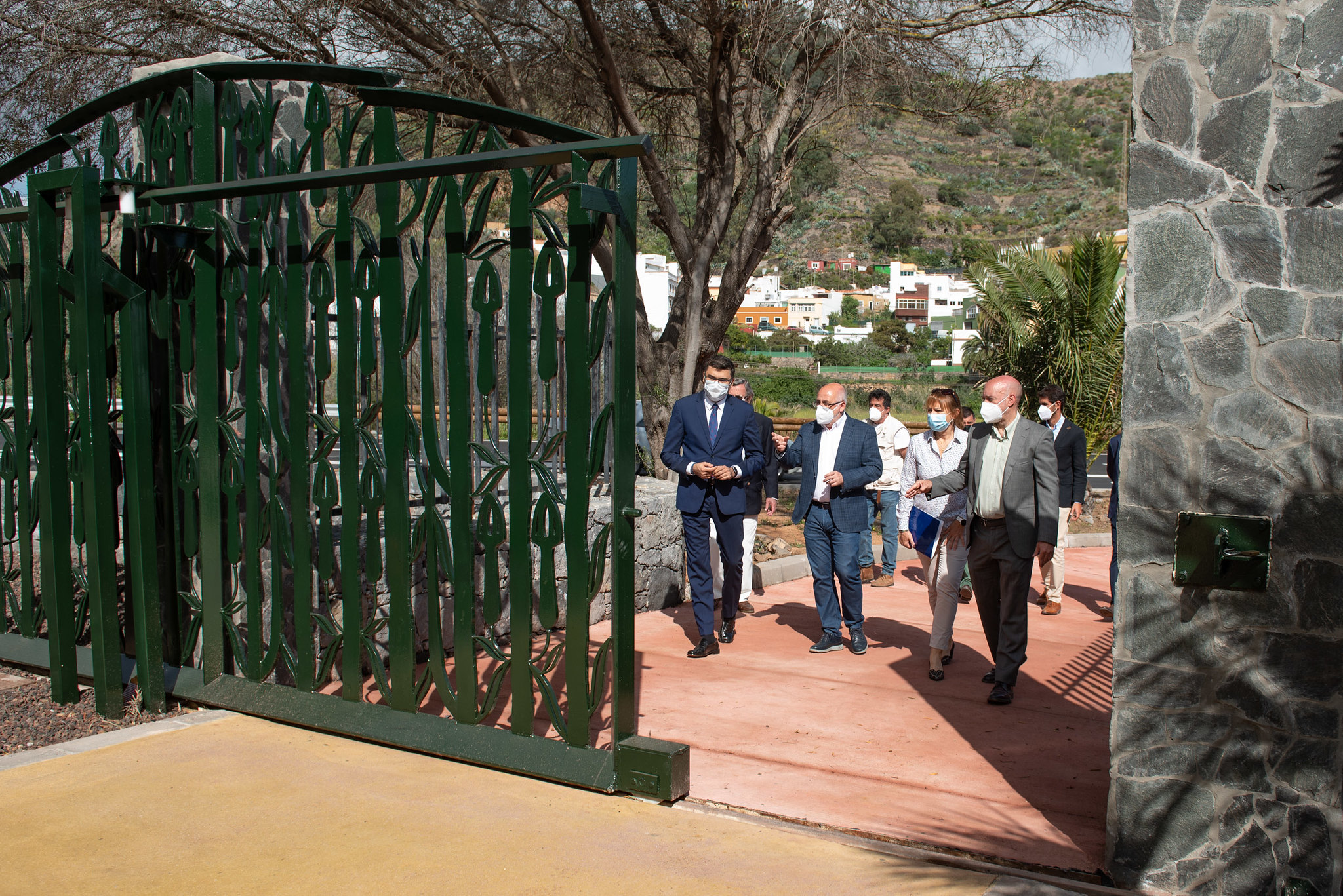 Aparcamiento inferior del Jardín Botánico Canario en Las Palmas de Gran Canaria / CanariasNoticias.es