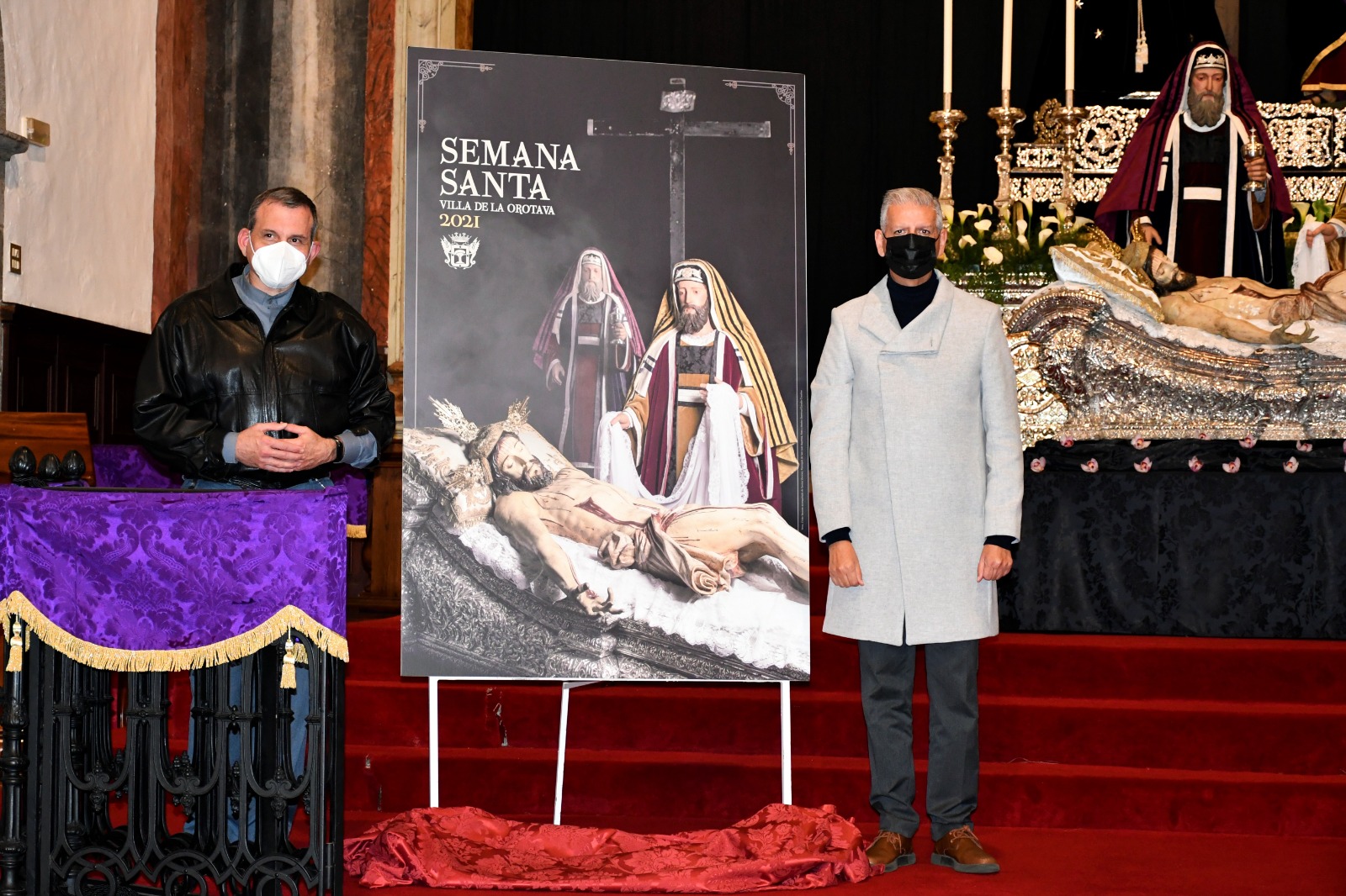 Presentación del cartel de la Semana Santa 2021en La Orotava / CanariasNoticias.es Presentación del cartel de la Semana Santa 2021en La Orotava / CanariasNoticias.es