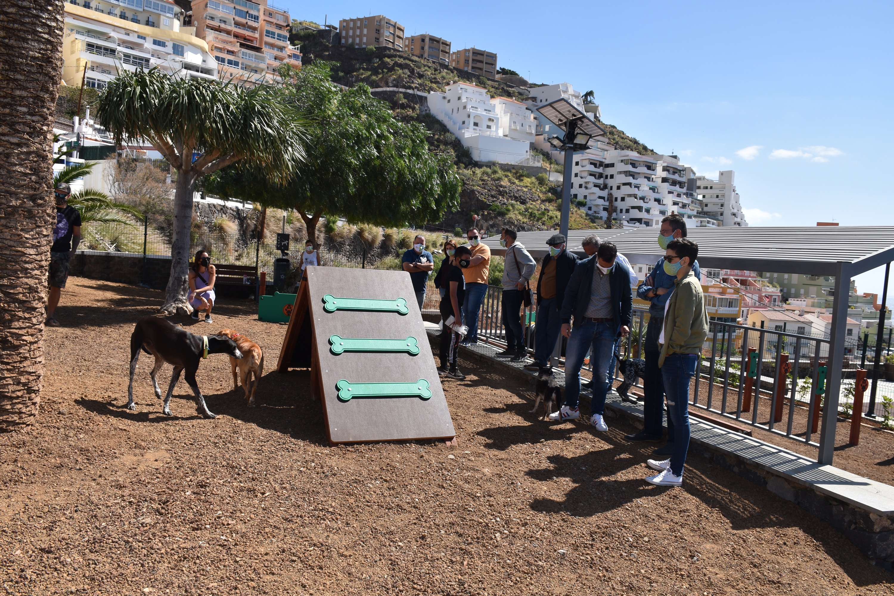 Inauguración del parque canino de Tabaiba en El Rosario (Tenerife) / CanariasNoticias.es