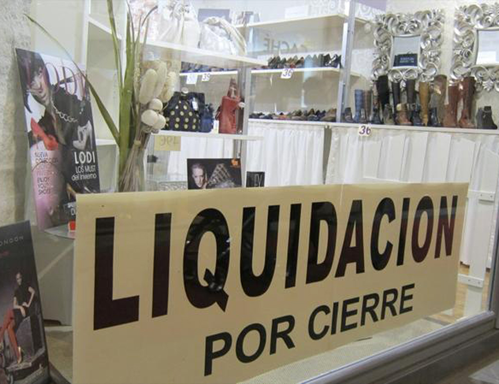 Liquidación por cierre de comercio