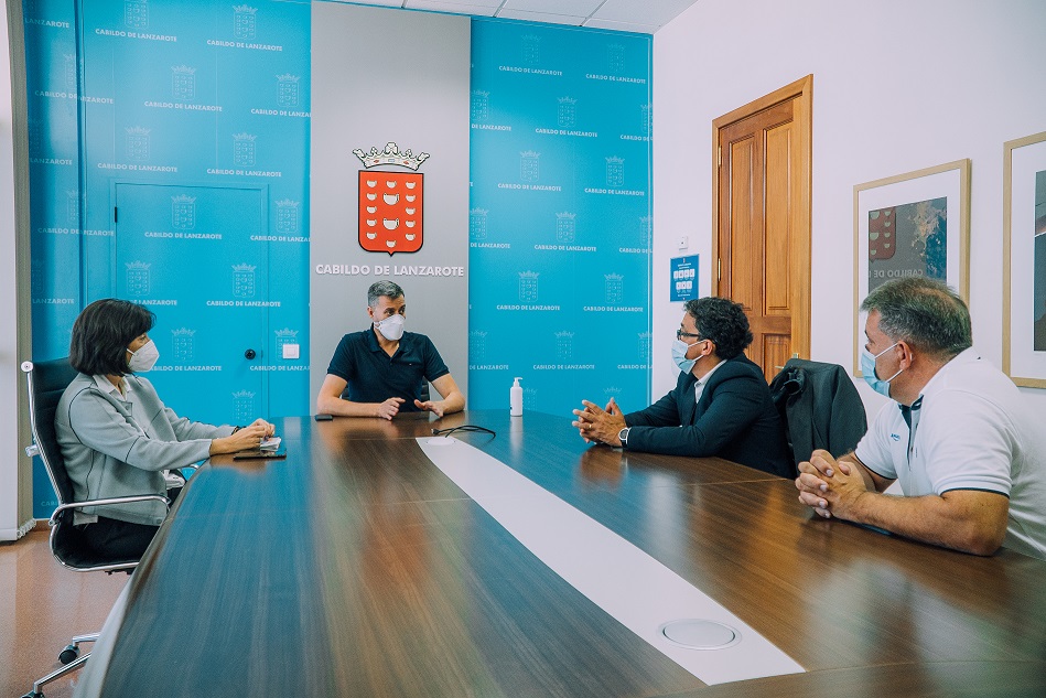 Reunión del consejero de Deportes del Cabildo de Lanzarote / CanariasNoticias.es Reunión del consejero de Deportes del Cabildo de Lanzarote / CanariasNoticias.es