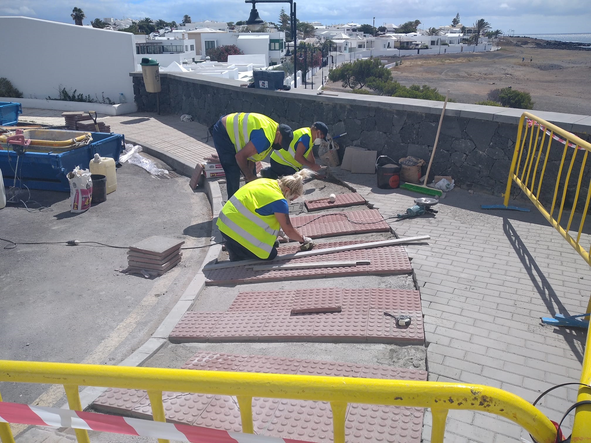 Obras de accesibilidad de Arrecife (Lanzarote) / CanariasNoticias.es