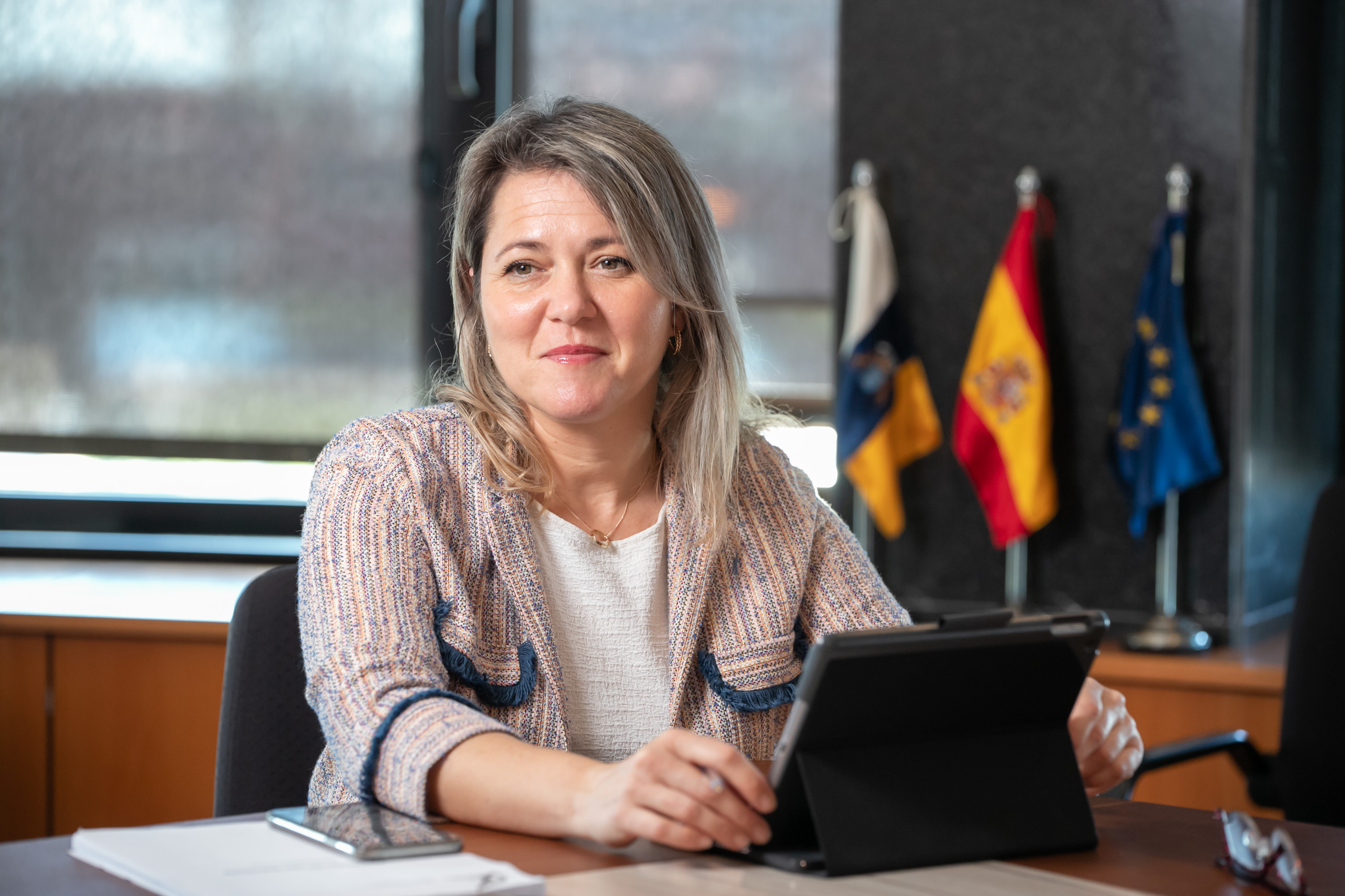 Alicia Vanoostende, consejera de Agricultura, Ganadería y Pesca del Gobierno de Canarias