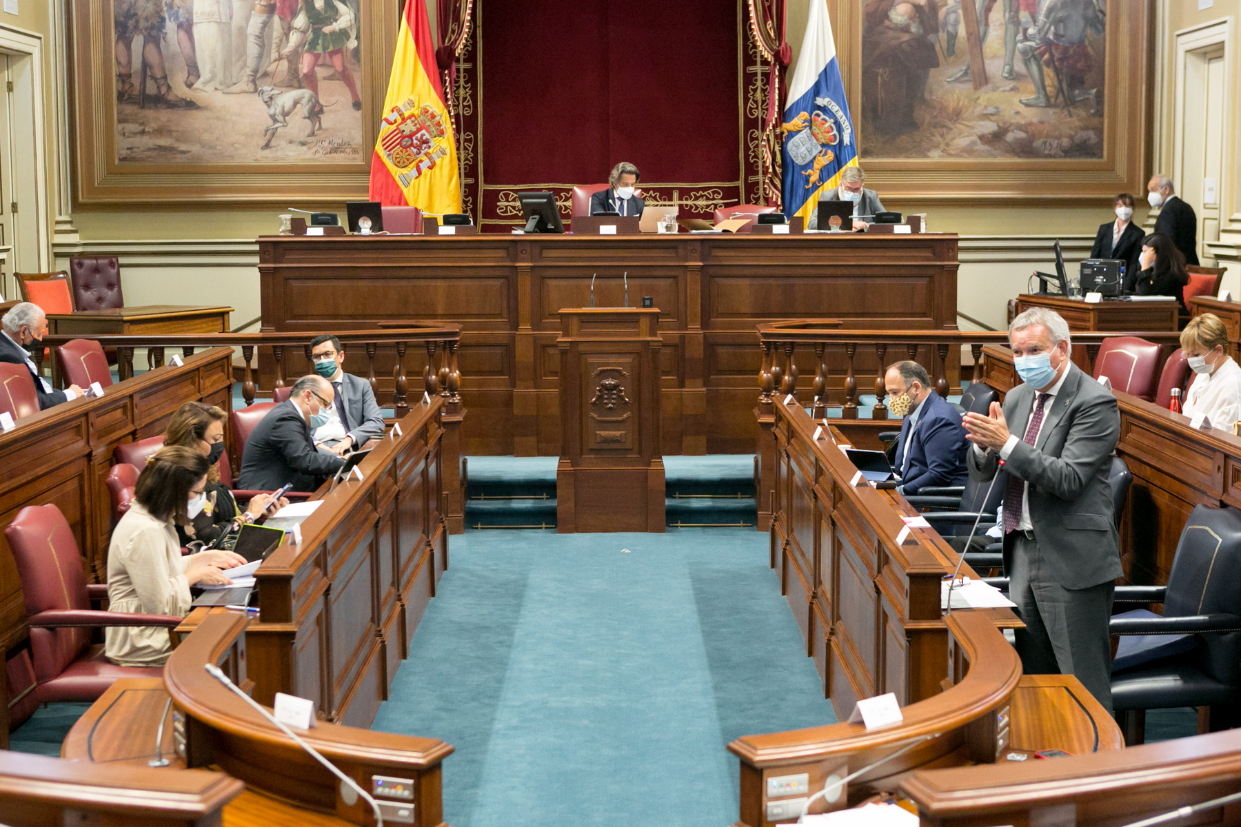 Sebastián Franquis en el Parlamento de Canarias / CanariasNoticias.es