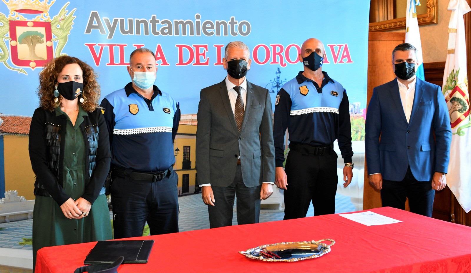 Ignacio Sánchez toma posesión como subinspector de la Policía Local de La Orotava / CanariasNoticias.es