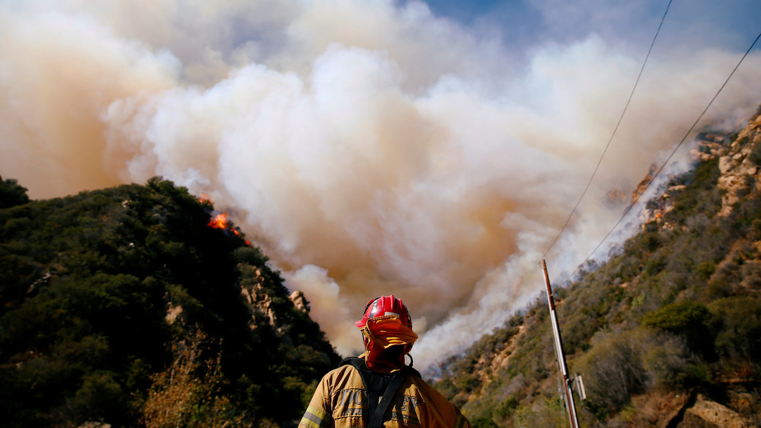 Incendios forestales en Malibú, California, EE.UU Incendios forestales en Malibú, California, EE.UU