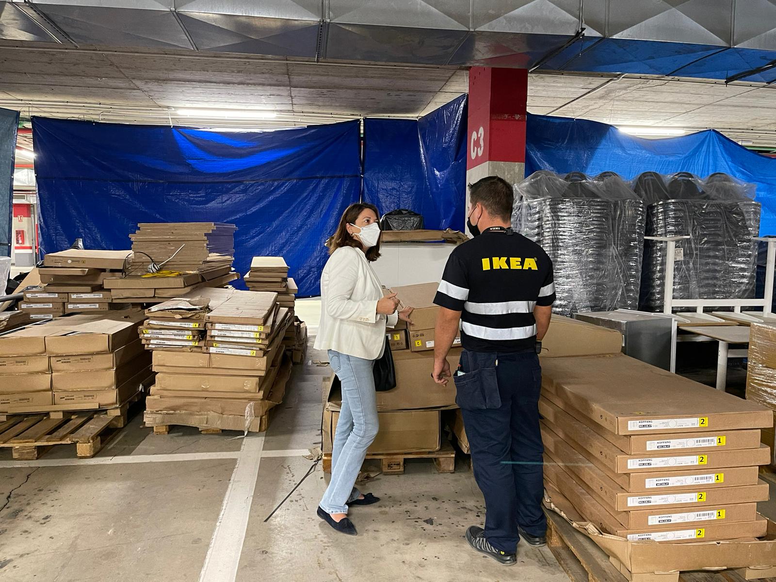 Donación de mobiliario de Ikea al Cabildo de Lanzarote / CanariasNoticias.es Donación de mobiliario de Ikea al Cabildo de Lanzarote / CanariasNoticias.es