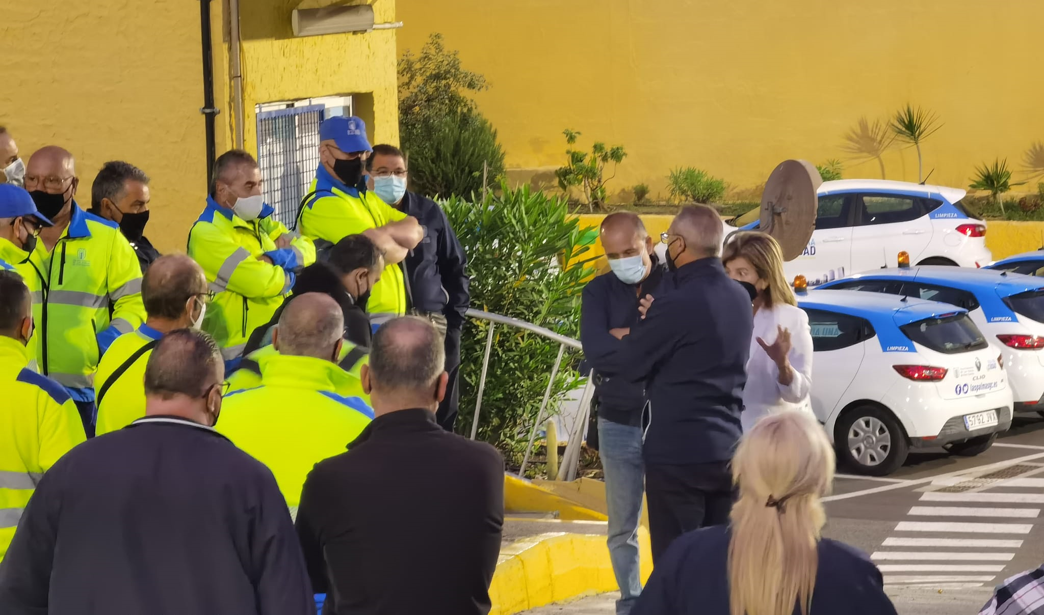Protestas en el Servicio de Limpieza de Las Palmas de Gran Canaria / CanariasNoticias.es