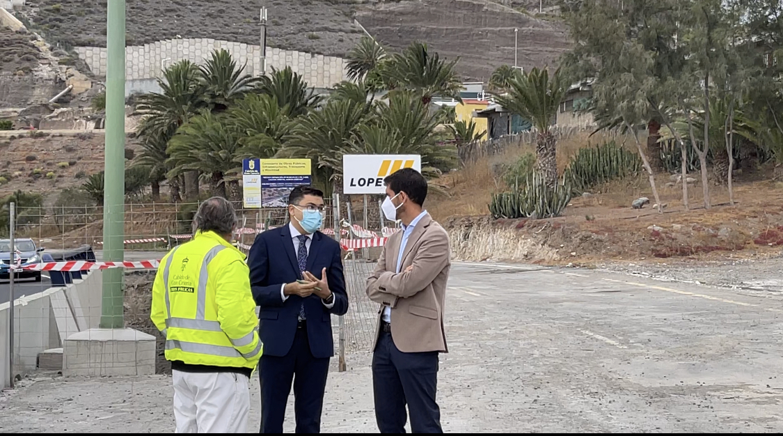 Concluyen las obras de reparación de la GC-1 en la zona del Tívoli / CanariasNoticias.es