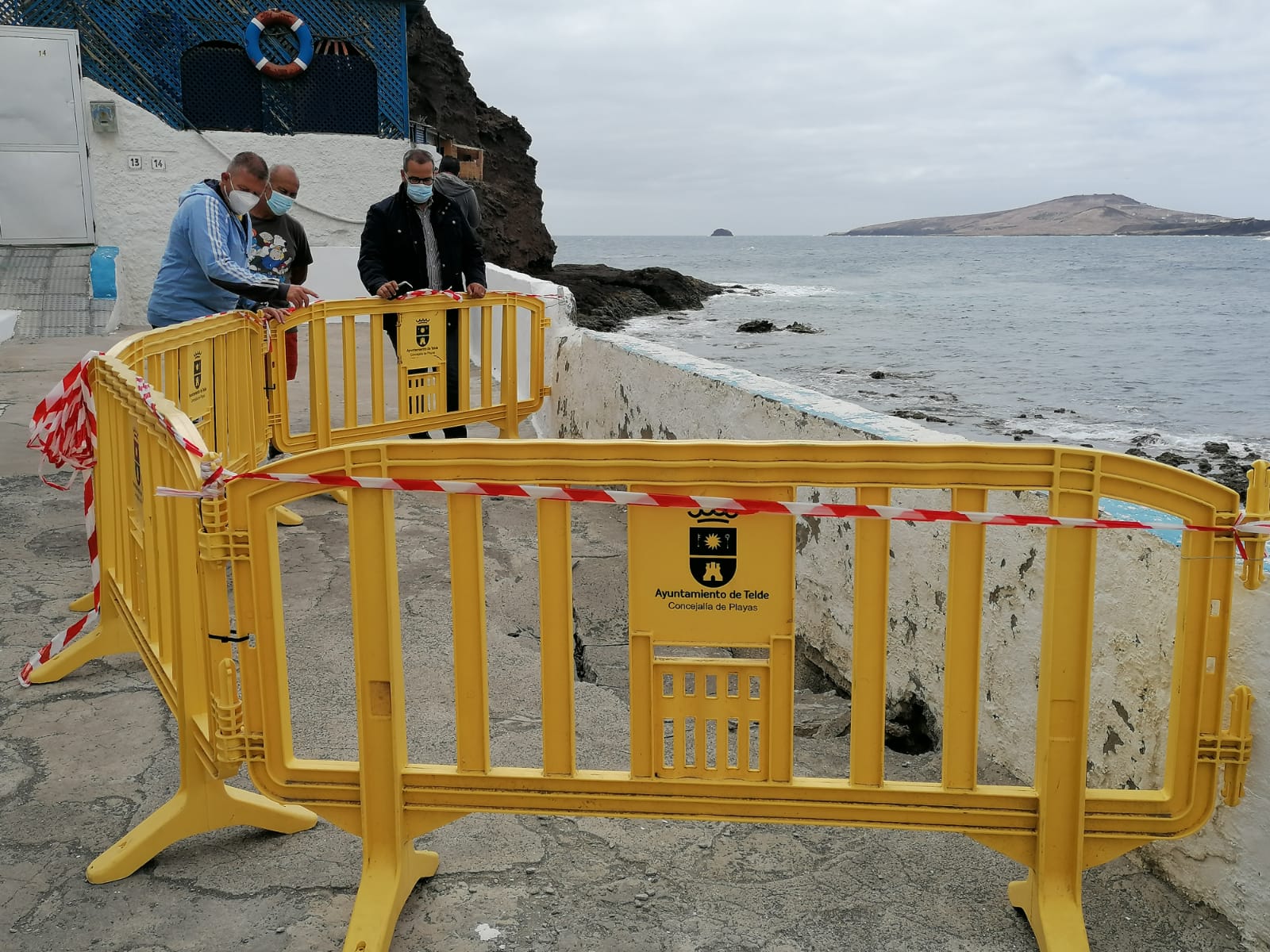 Hundimiento del Paseo de Tufia, Telde (Gran Canaria) / CanariasNoticias.es