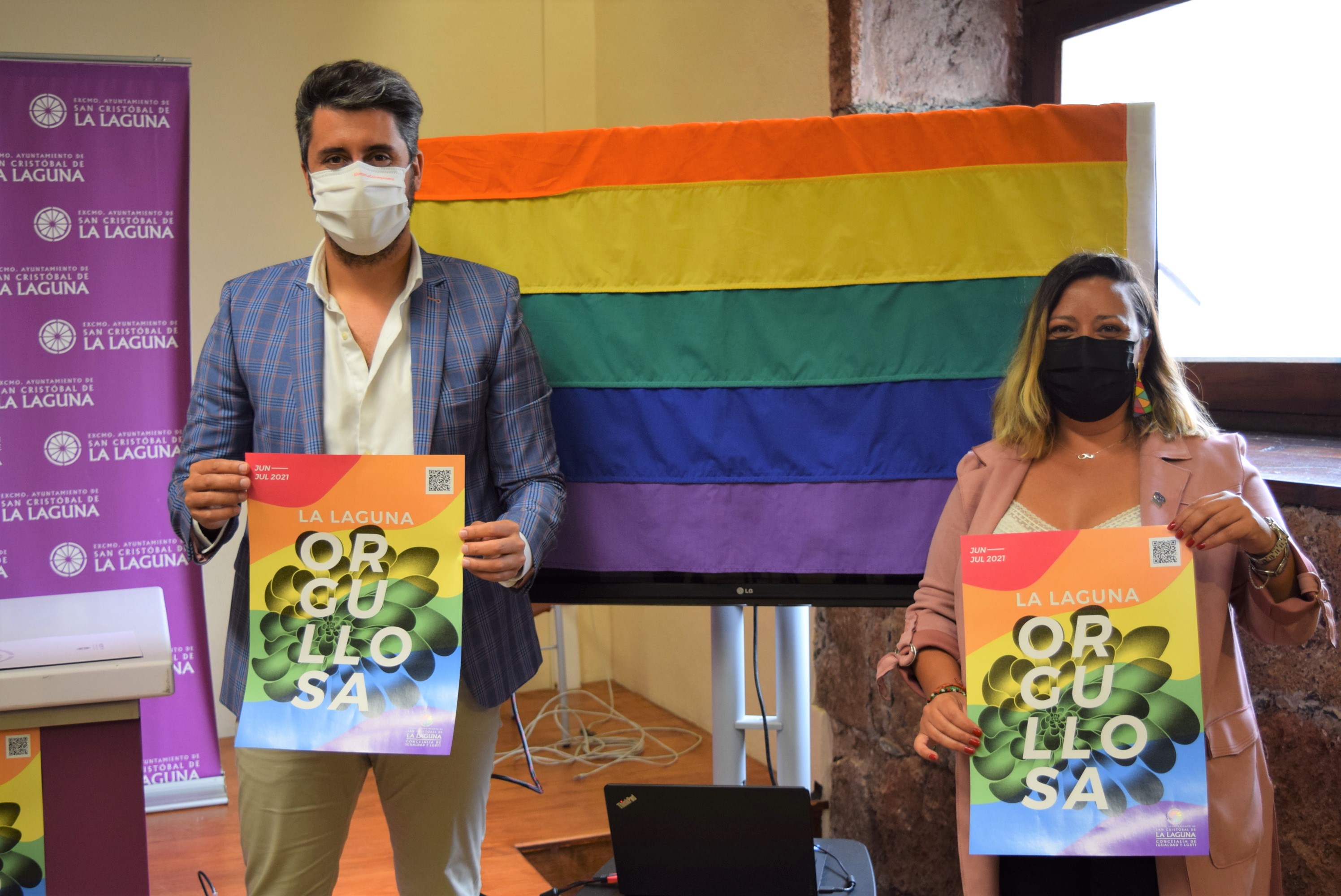 Presentación de actos del Día del Orgullo 2021 en La Laguna / CanariasNoticias.es Presentación de actos del Día del Orgullo 2021 en La Laguna / CanariasNoticias.es