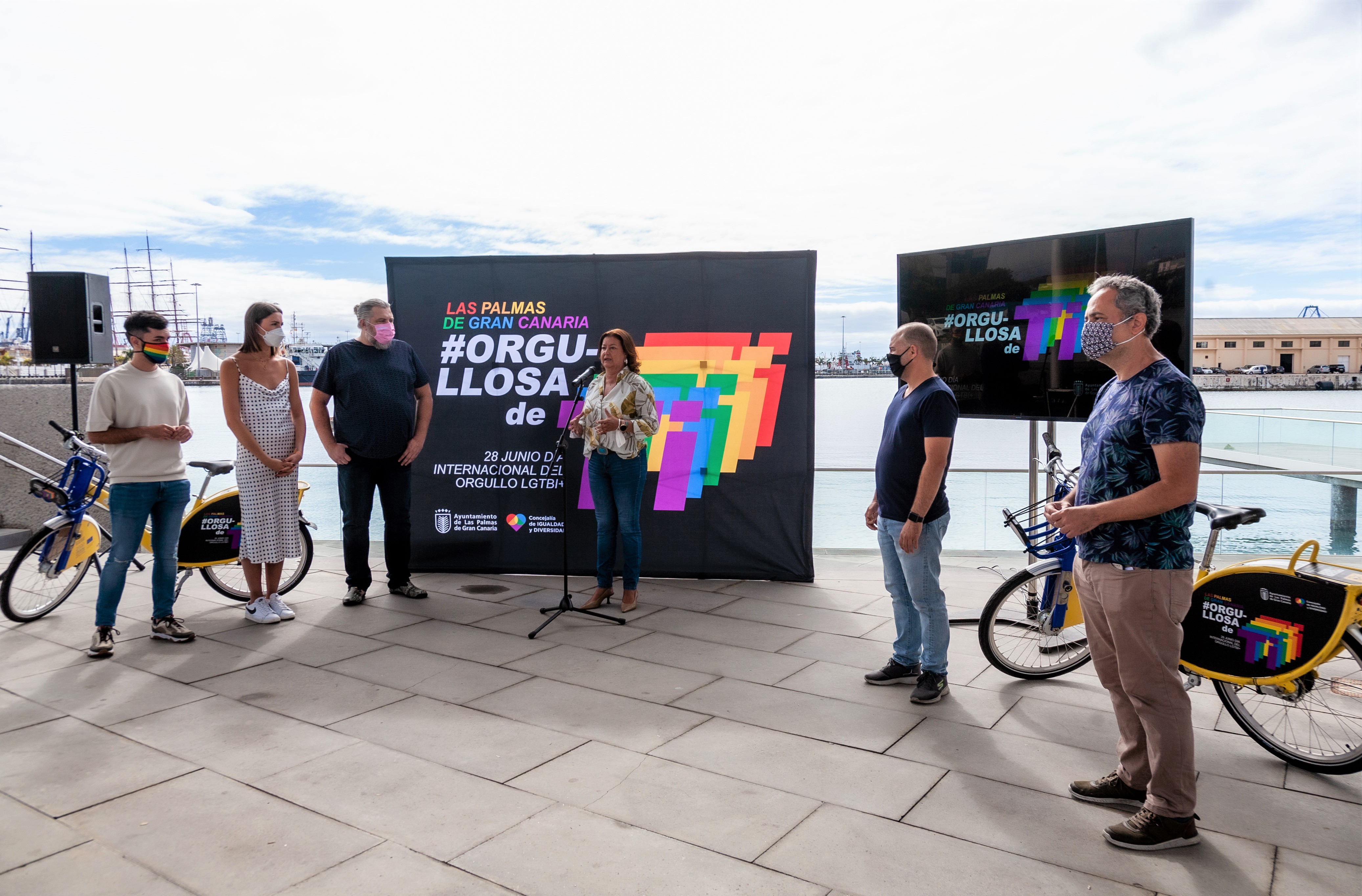 Las Palmas de Gran Canaria presenta la campaña ‘Orgullosa de ti’ / CanariasNoticias.es Las Palmas de Gran Canaria presenta la campaña ‘Orgullosa de ti’ / CanariasNoticias.es