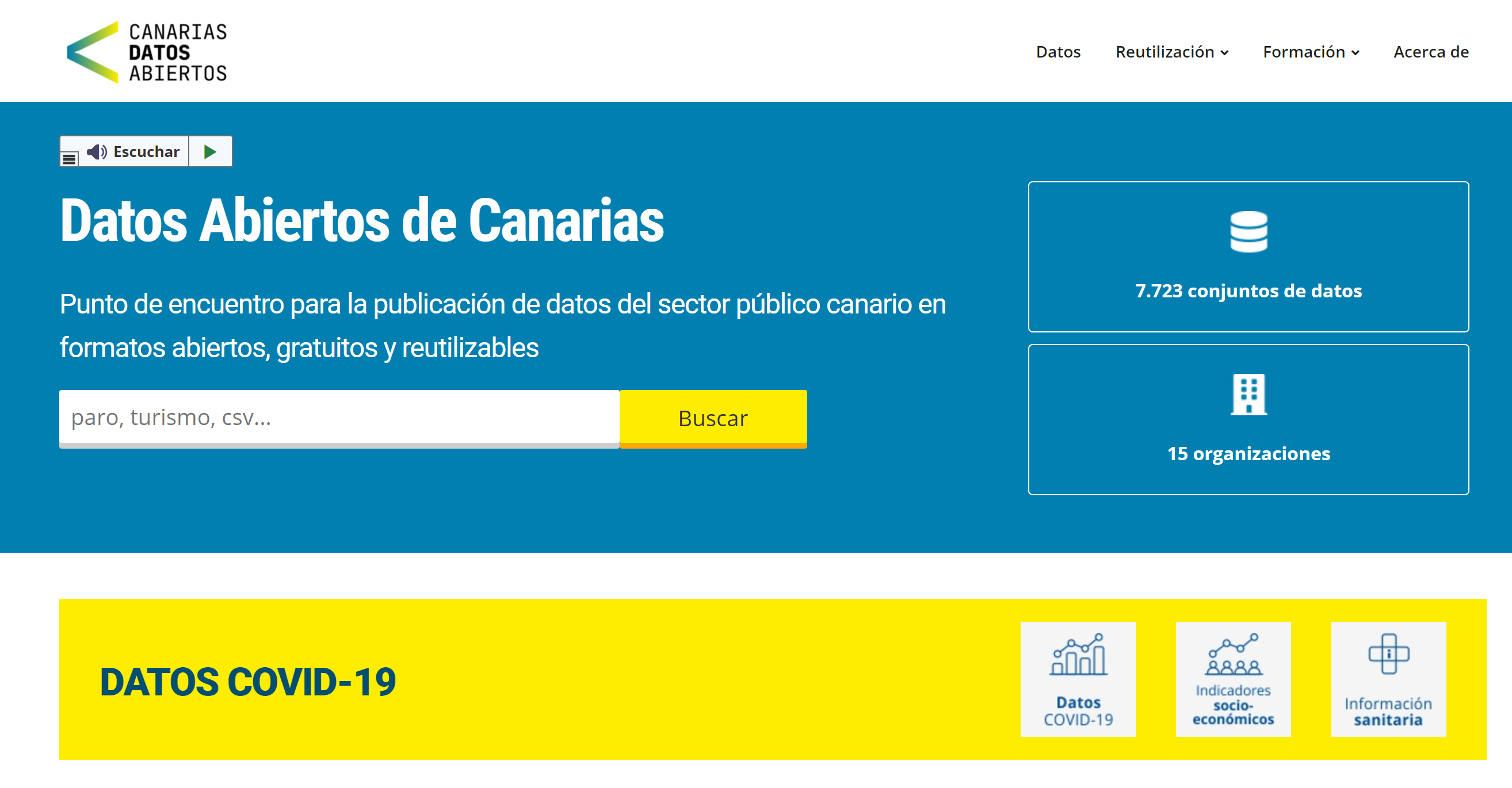 Portal de Datos Abiertos de Canarias / CanariasNoticias.es