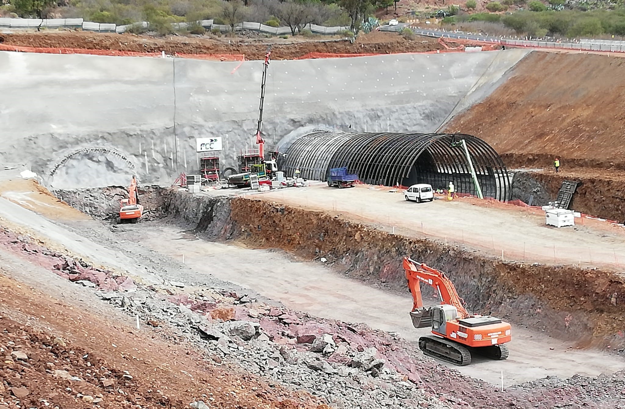 Obras del Cierre del Anillo Insular de Tenerife entre Santiago del Teide y El Tanque / CanariasNoticias.es