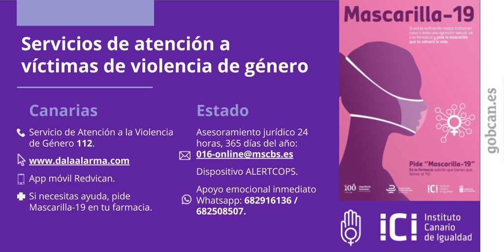 El ICI impartirá formación al personal de las farmacias sobre violencia de género / CanariasNoticias.es El ICI impartirá formación al personal de las farmacias sobre violencia de género / CanariasNoticias.es